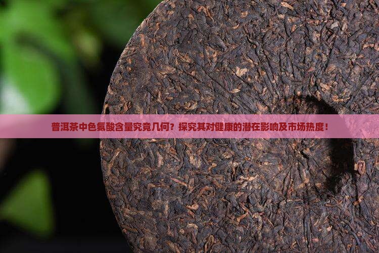 普洱茶中色氨酸含量究竟几何？探究其对健康的潜在影响及市场热度！
