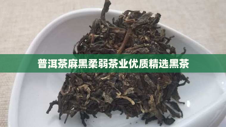 普洱茶麻黑柔弱茶业优质精选黑茶