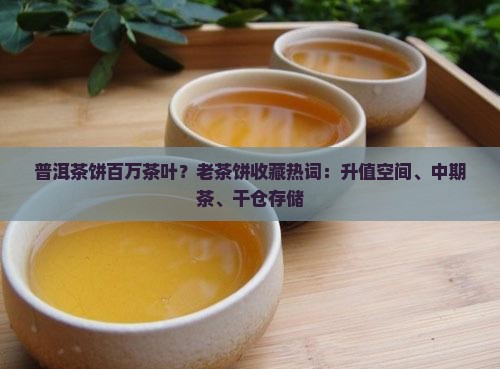 普洱茶饼百万茶叶？老茶饼收藏热词：升值空间、中期茶、干仓存储