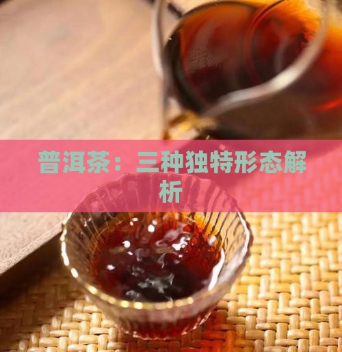 普洱茶：三种独特形态解析