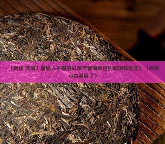 红茶与普洱茶的区别是什么