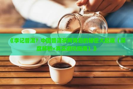 李记普洱中国普洱茶网