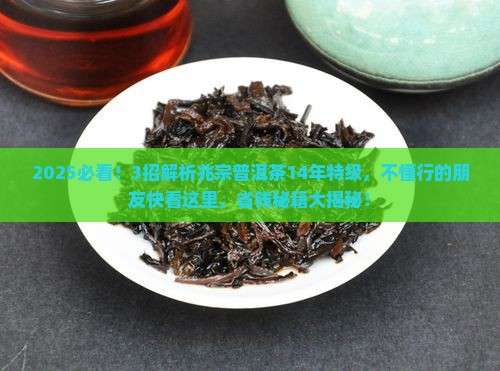 兆宗普洱茶14年特级
