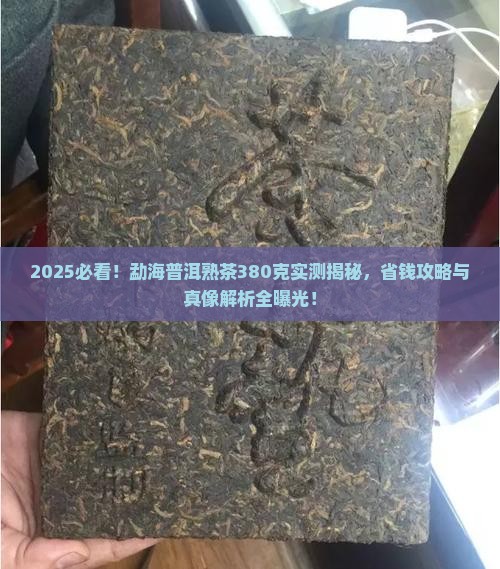 勐海普洱茶熟茶380克