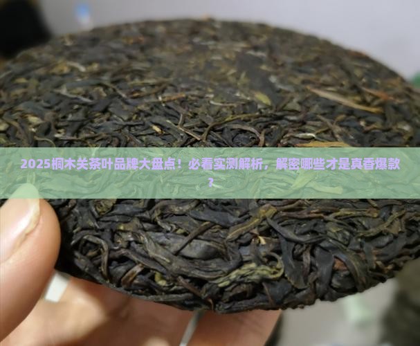 桐木关茶叶品牌有哪些