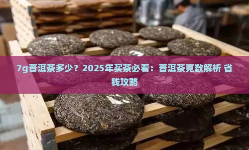 7g普洱茶多少