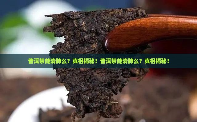普洱茶能清肺么