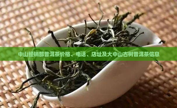 中山经销部普洱茶