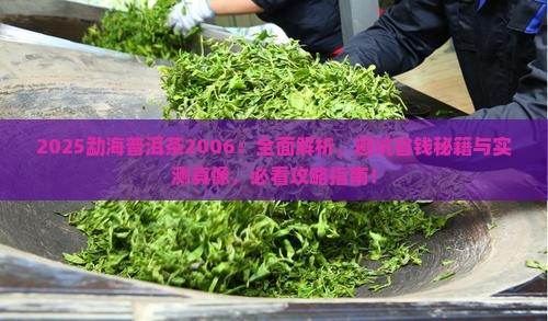 勐海普洱茶2006