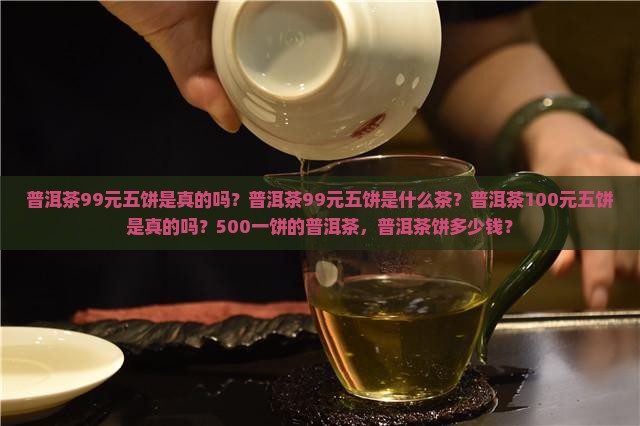 普洱茶99元五饼