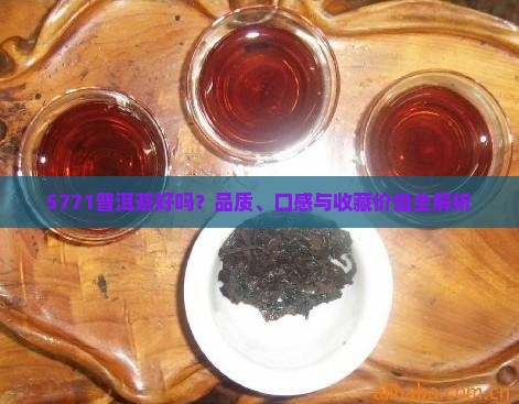 5771普洱茶好吗