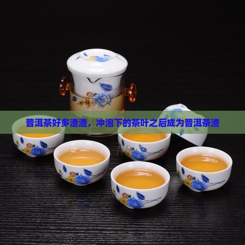普洱茶有好多渣渣