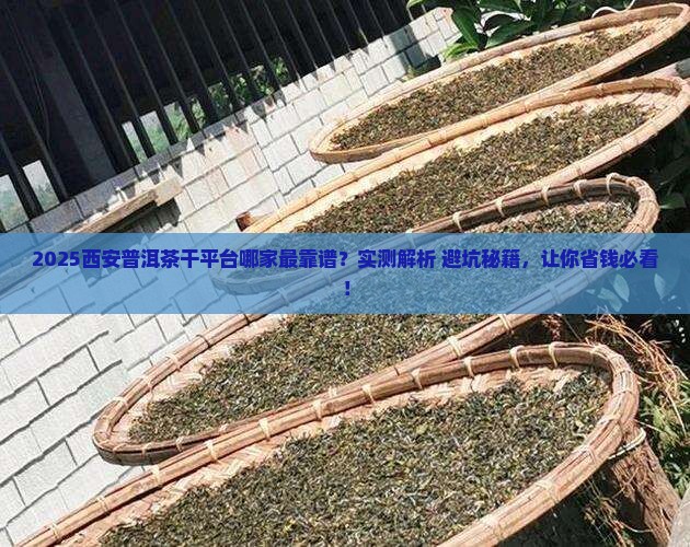 西安普洱茶干平台哪家专业