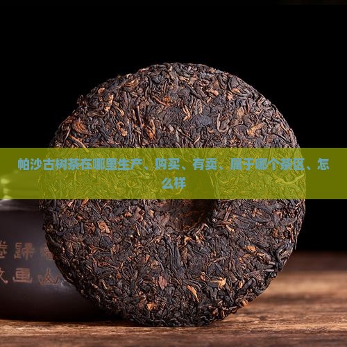 帕沙古树茶在哪里