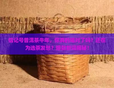 信记号普洱茶牛年