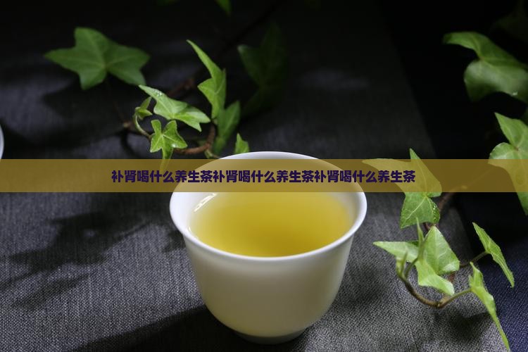 补肾喝什么养生茶