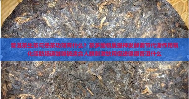 普洱茶熟茶与生茶功效