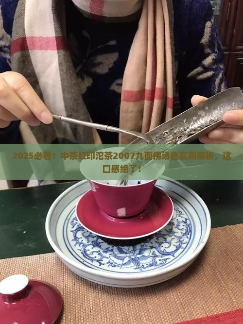 中茶红印沱茶2007九面佛汤色