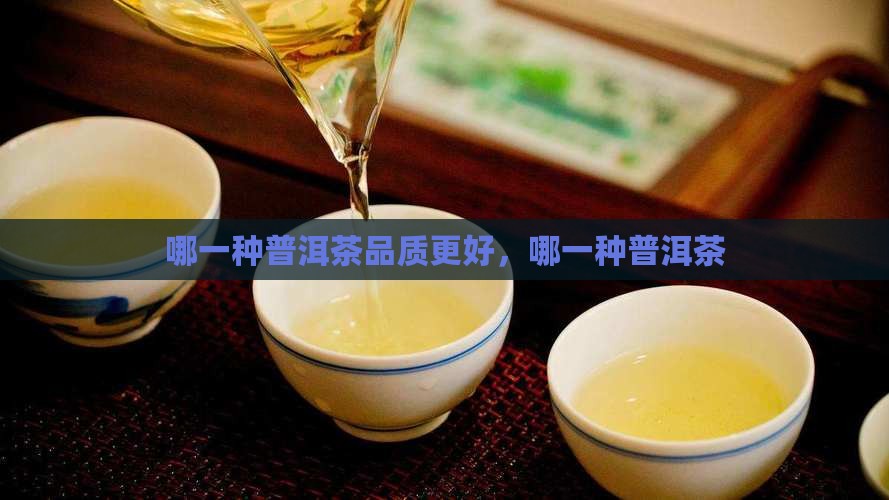 哪一种普洱茶品质更好 哪一种普洱茶品质更好