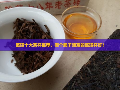 泡茶的玻璃杯什么牌子好