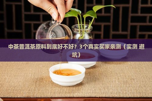 中茶普洱茶原料好不好