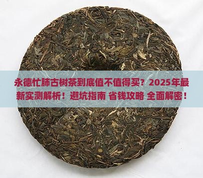 永德忙肺古树茶特点
