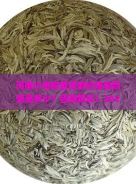 河南小青柑普洱茶价格表