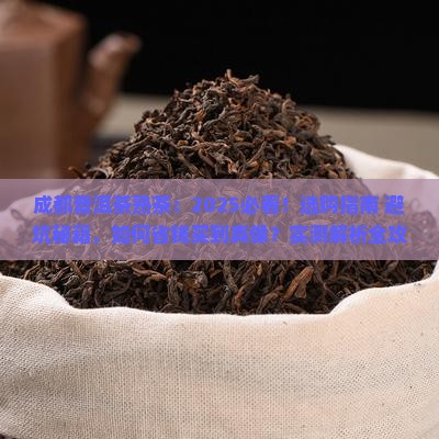 成都普洱茶熟茶