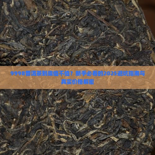 9998普洱茶的价格