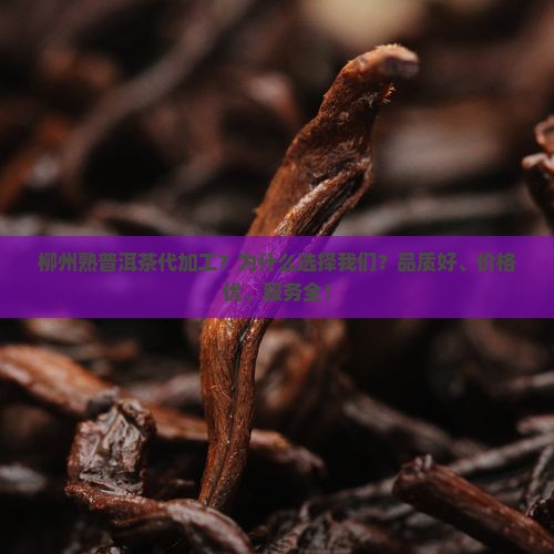 柳州熟普洱茶代加工