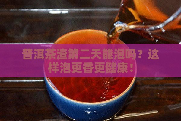 普洱茶渣第二天能泡吗