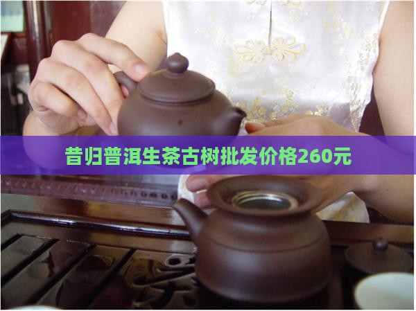 普洱茶昔归260元