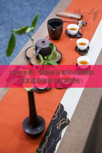 破云老同兴茶饼第一次出现