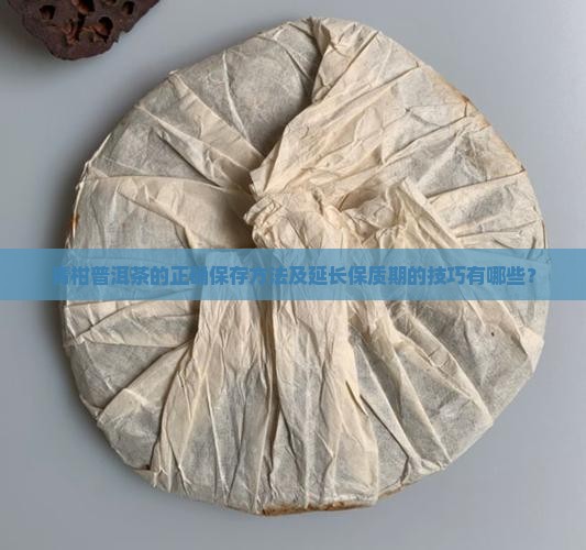 青柑普洱茶的正确保存方法及延长保质期的技巧有哪些？