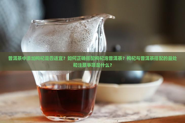 普洱茶中添加枸杞是否适宜？如何正确搭配枸杞泡普洱茶？枸杞与普洱茶搭配的益处和注意事项是什么？