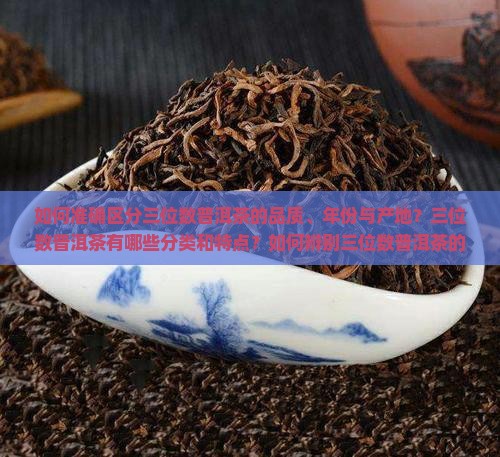 如何准确区分三位数普洱茶的品质、年份与产地？三位数普洱茶有哪些分类和特点？如何辨别三位数普洱茶的真伪与价值？