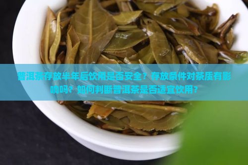 普洱茶存放半年后饮用是否安全？存放条件对茶质有影响吗？如何判断普洱茶是否适宜饮用？