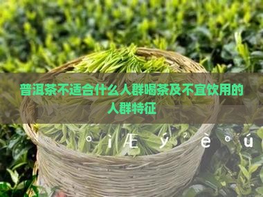 普洱茶不适合什么人群喝茶及不宜饮用的人群特征