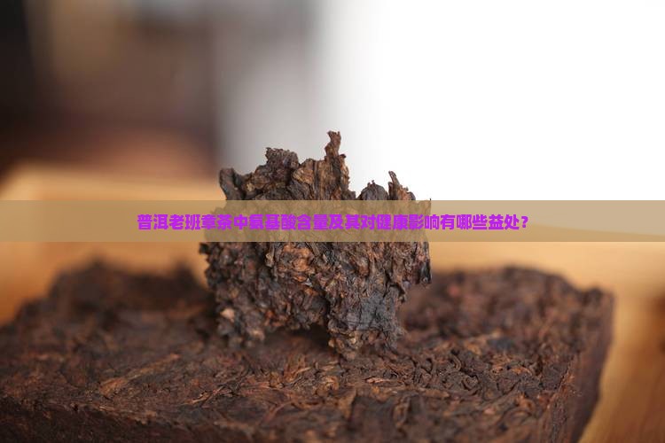 普洱老班章茶中氨基酸含量及其对健康影响有哪些益处？