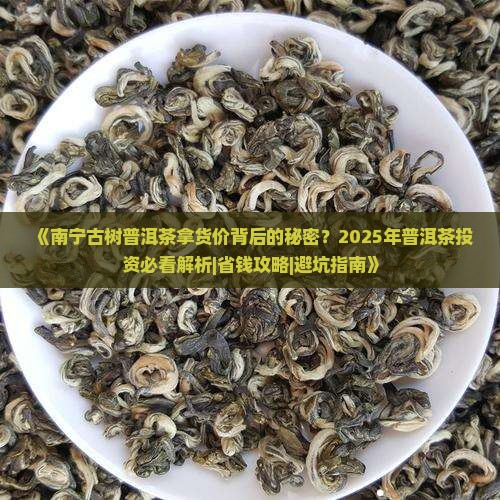 南宁古树普洱茶拿货价