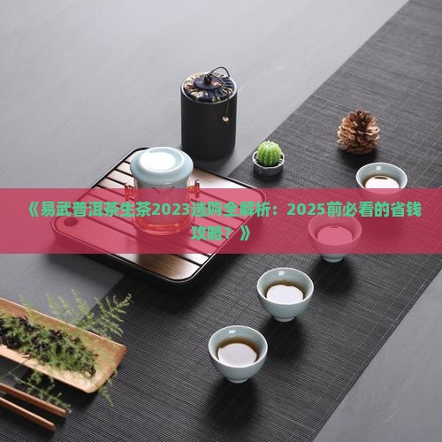 易武普洱茶生茶2023