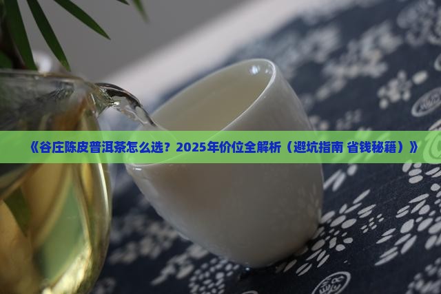 谷庄陈皮普洱茶价位表