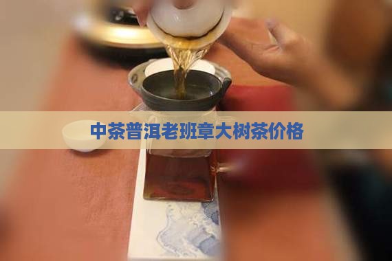 中茶普洱老班章大树茶