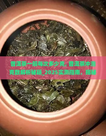 普洱茶一般每次多少克