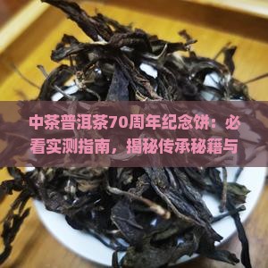 中茶普洱茶70周年纪念饼