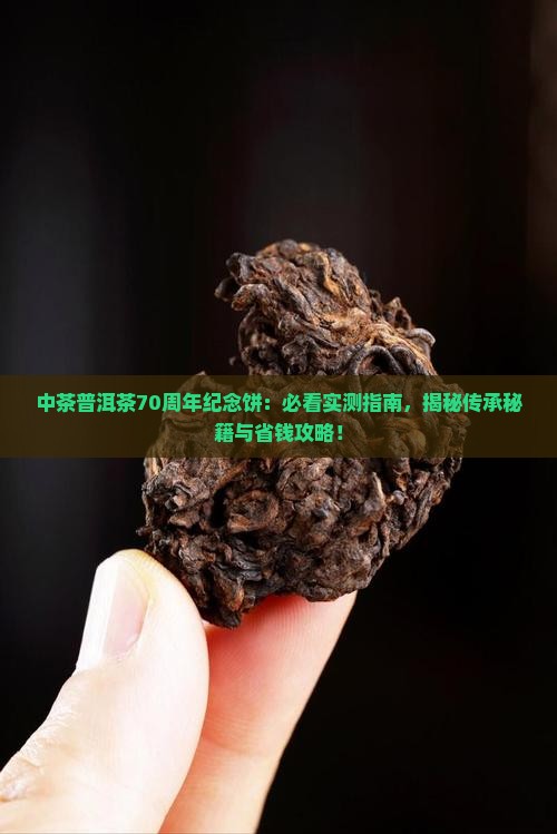 中茶普洱茶70周年纪念饼