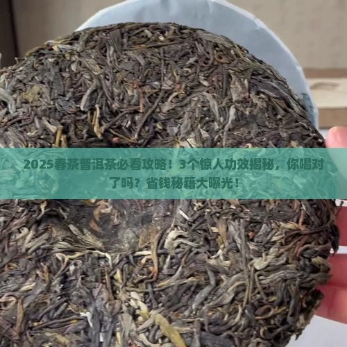 春茶普洱茶的功效
