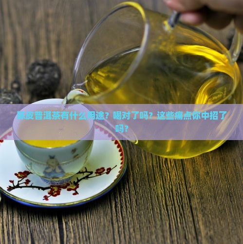 陈皮普洱茶有什么用途