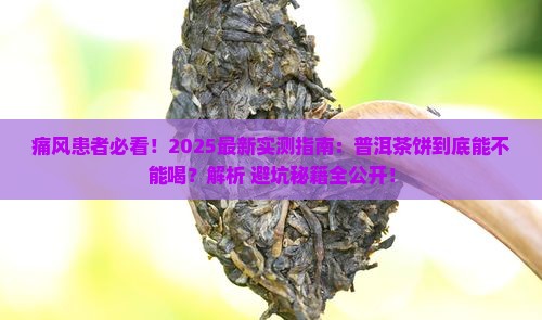 痛风能喝普洱茶茶饼吗