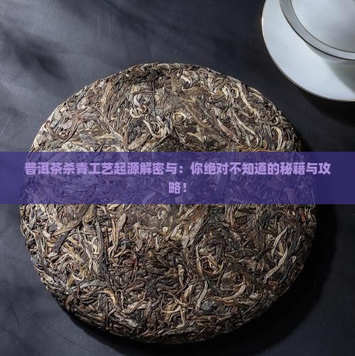 普洱茶杀青工艺起源